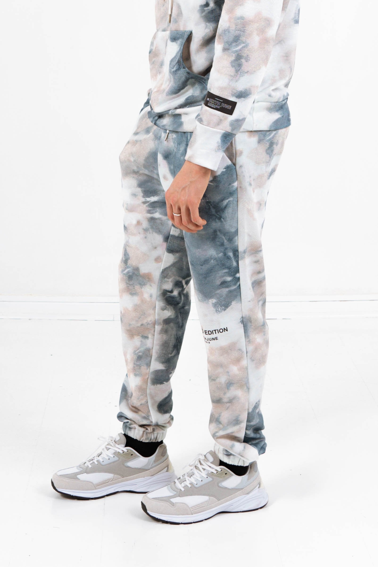 Sixth June - Jogging tie dye Limited Edition Bleu clair