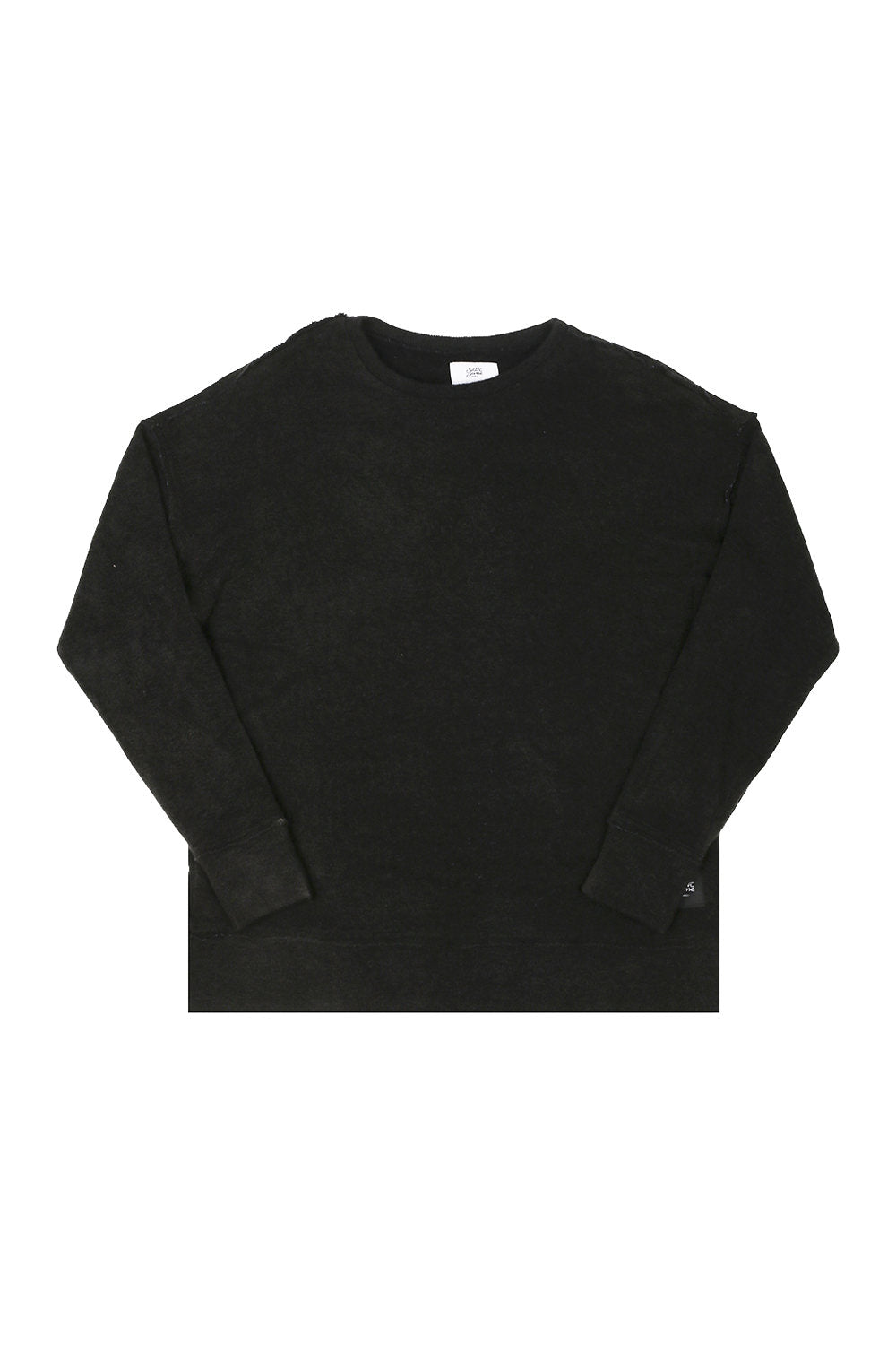 Sixth June - Sweat maille bouclée noir M2201KKN