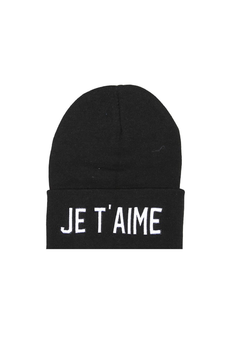 Sixth June - Bonnet Je t’aime noir 1411F