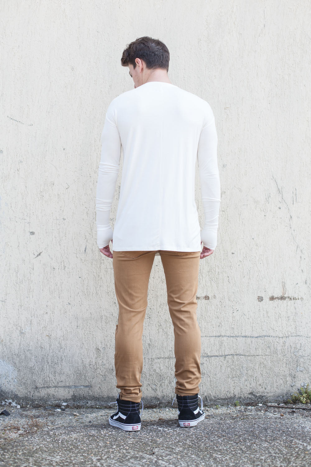 Sixth June - T-shirt long manches longues blanc 1878C