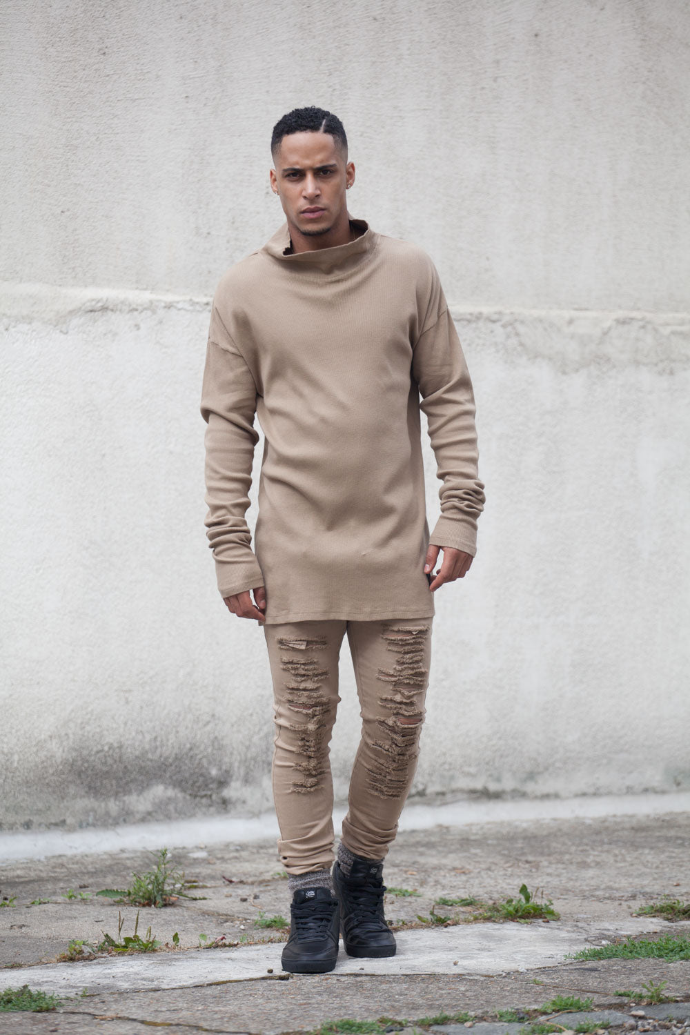 Sixth June - Jean destroy beige M1907HDE