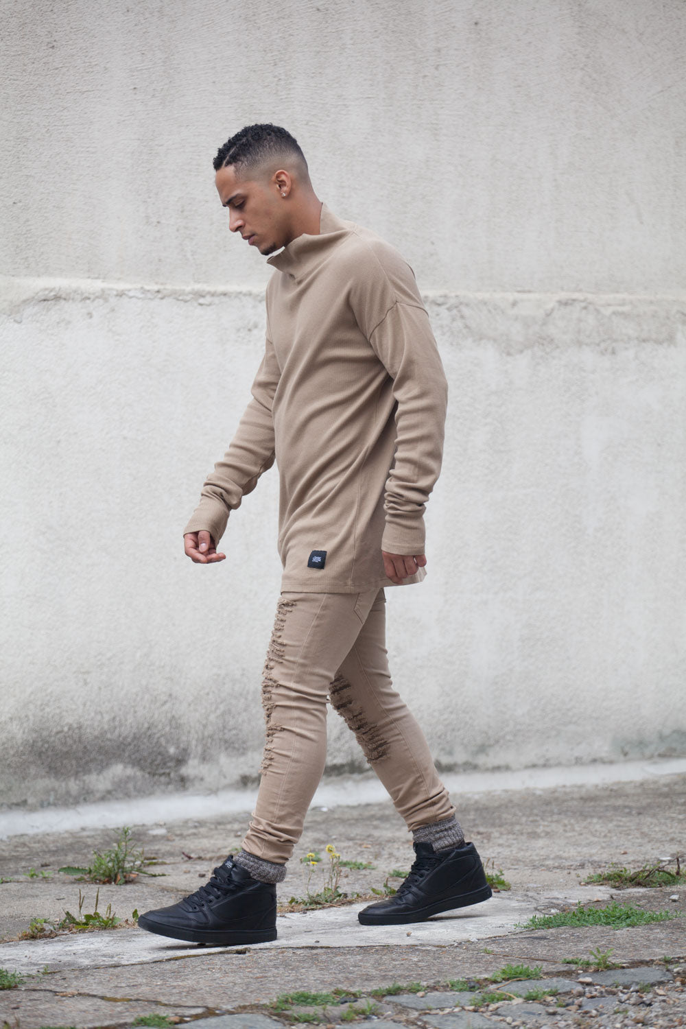 Sixth June - Jean destroy beige M1907HDE