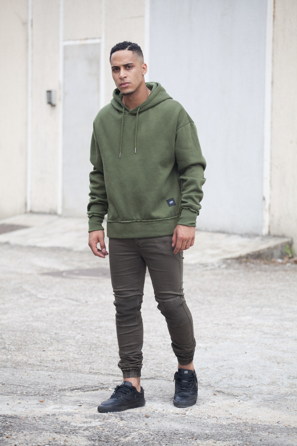 Sixth June - Jean biker kaki M1914HDE