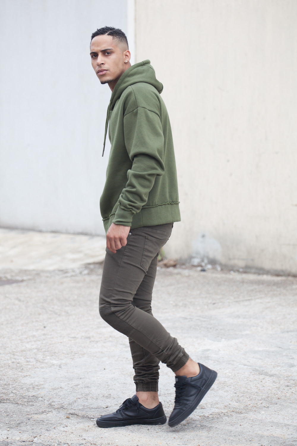 Sixth June - Jean biker kaki M1914HDE