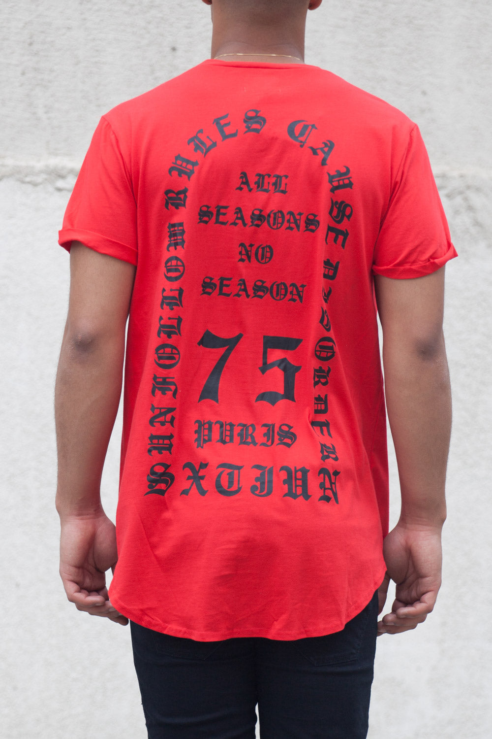 Sixth June - T-shirt All Seasons No Season rouge M2207VTS