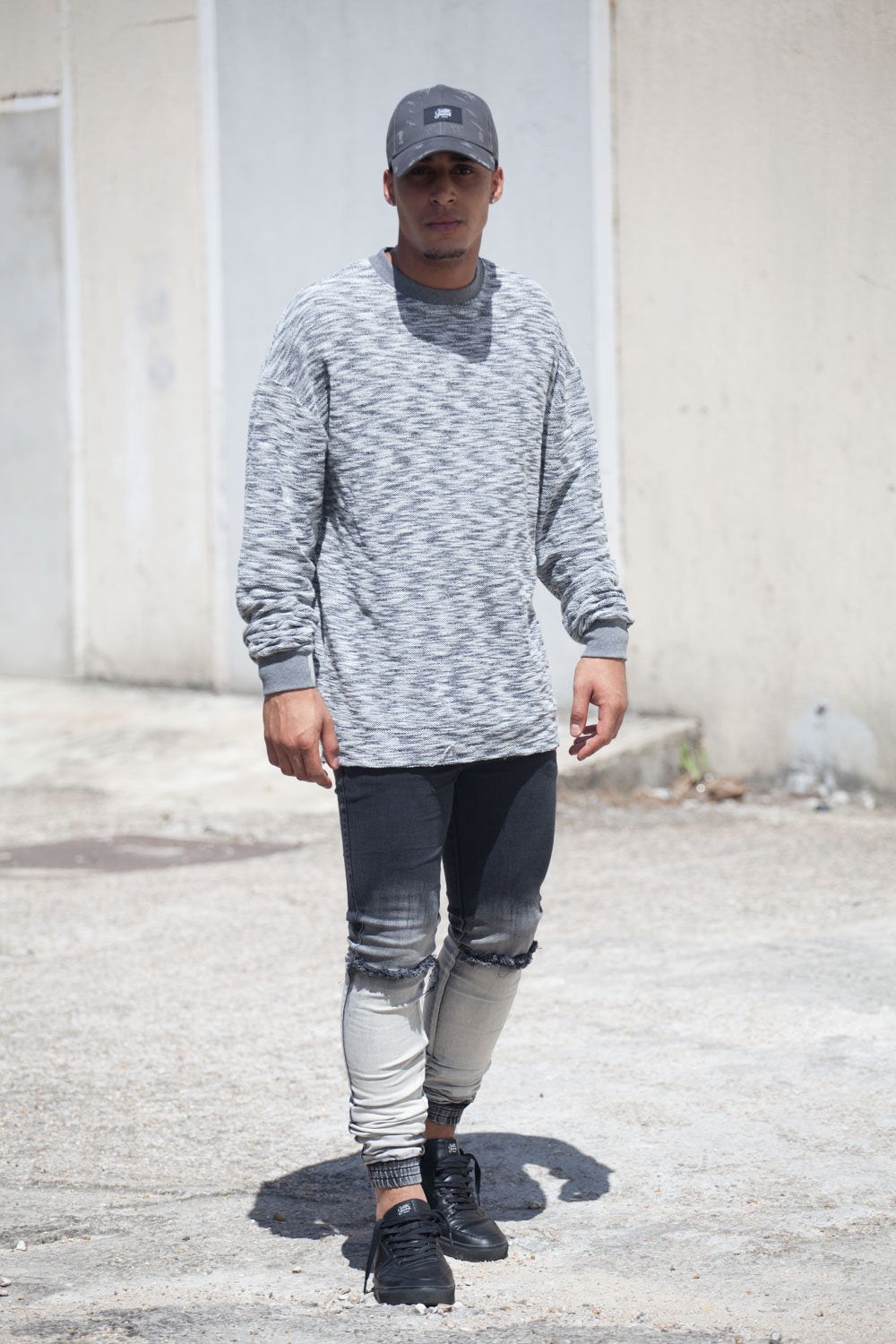 Sweat-Shirt Heather Basic Grey M2209Psw