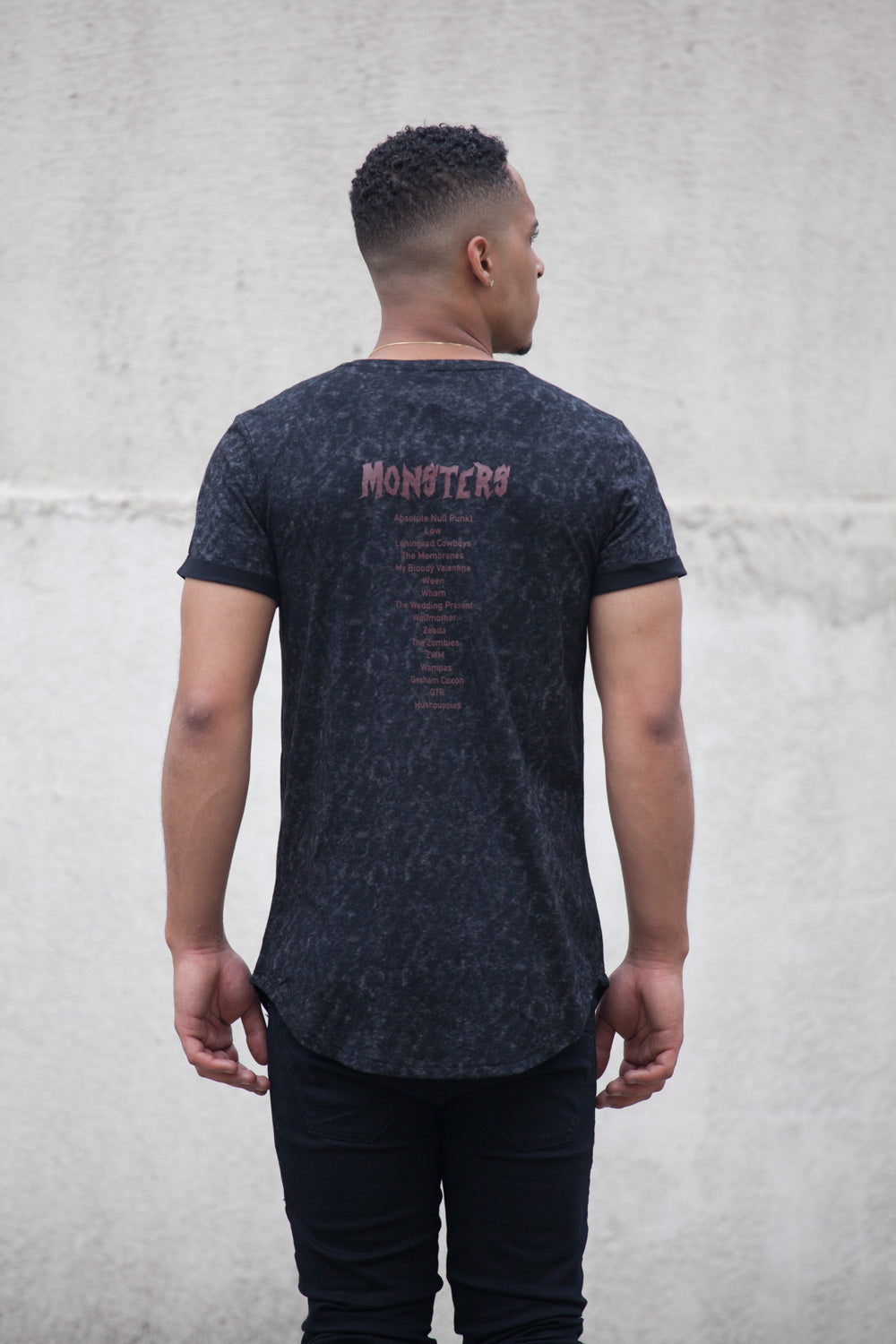 Sixth June - T-shirt Monsters Homme noir M2210WTS