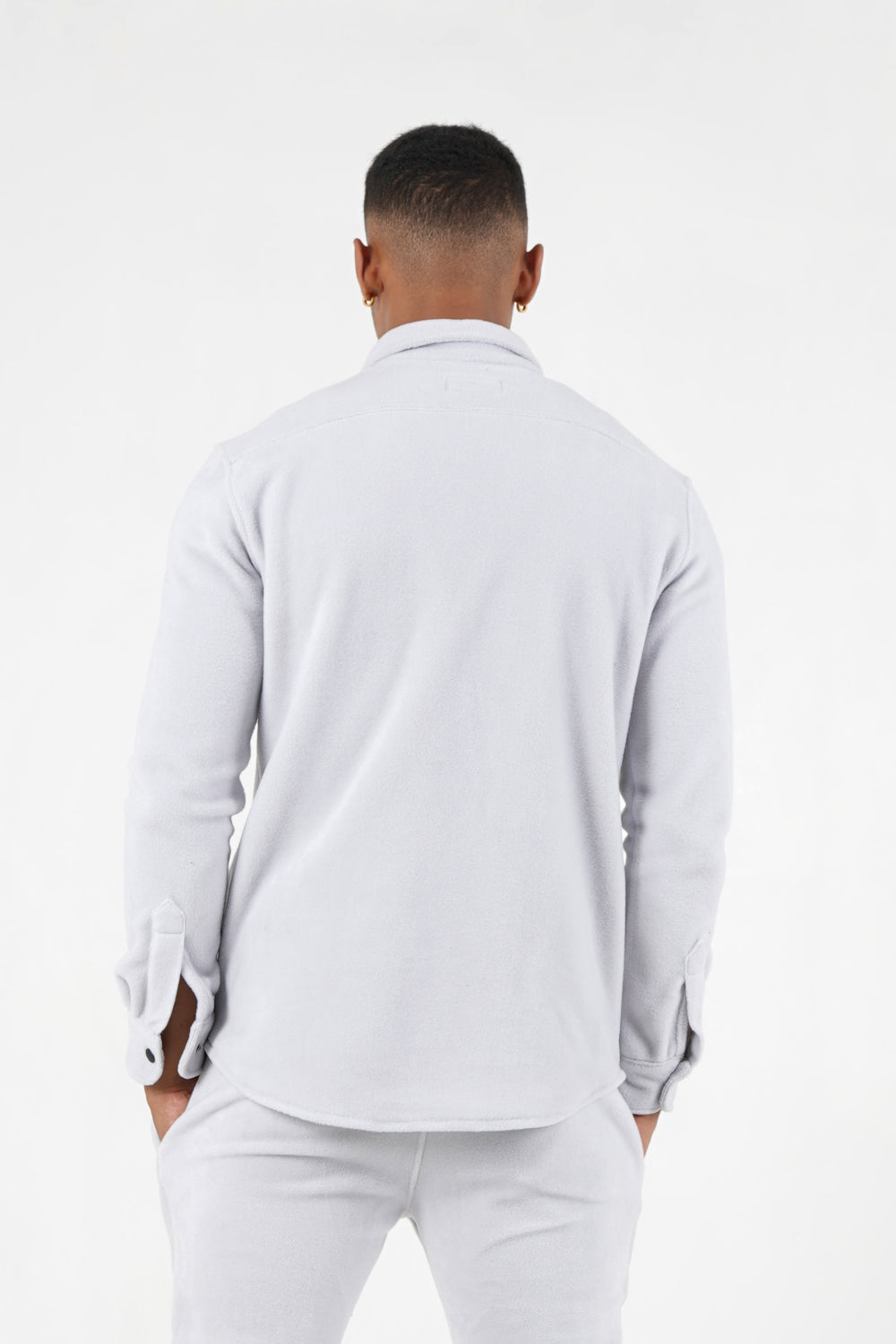 Sixth June - Chemise polaire poche Gris clair