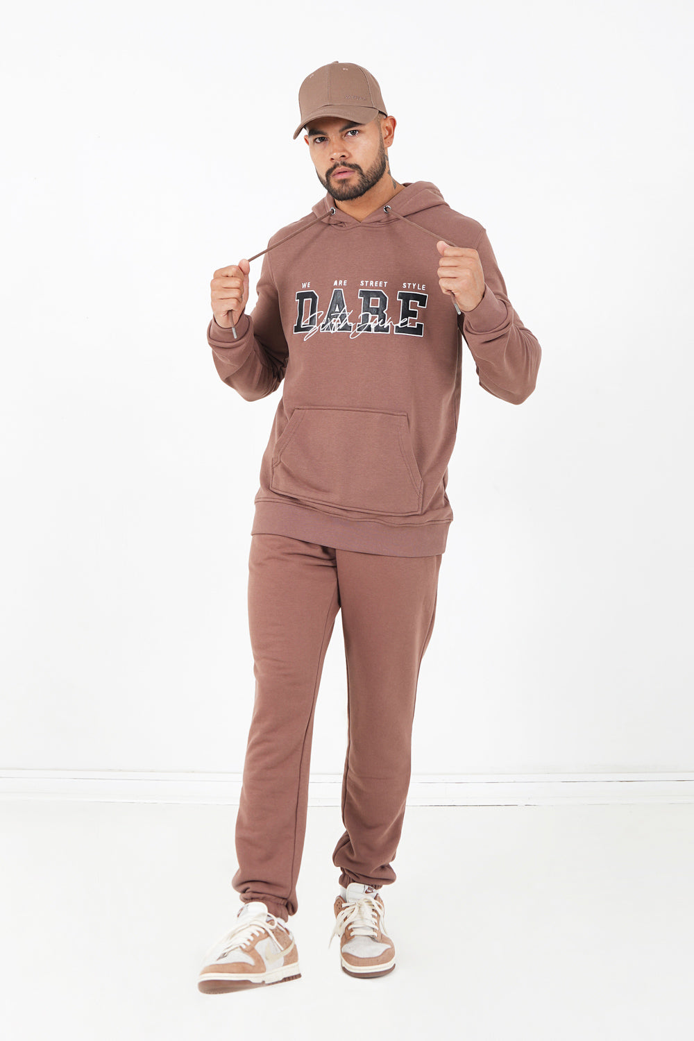 Sixth June - Sweat capuche DARE Marron