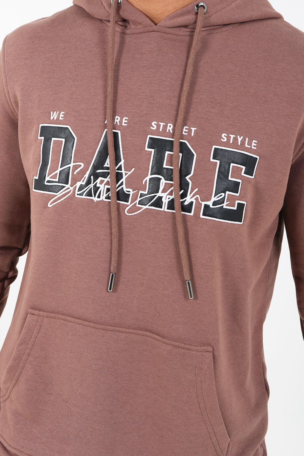 Sixth June - Sweat capuche DARE Marron