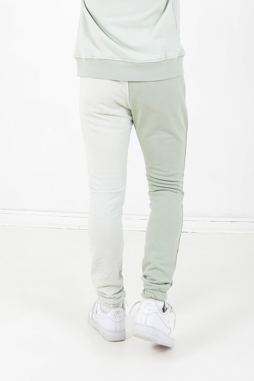 Sixth June - Jogging bicolore logo Vert clair