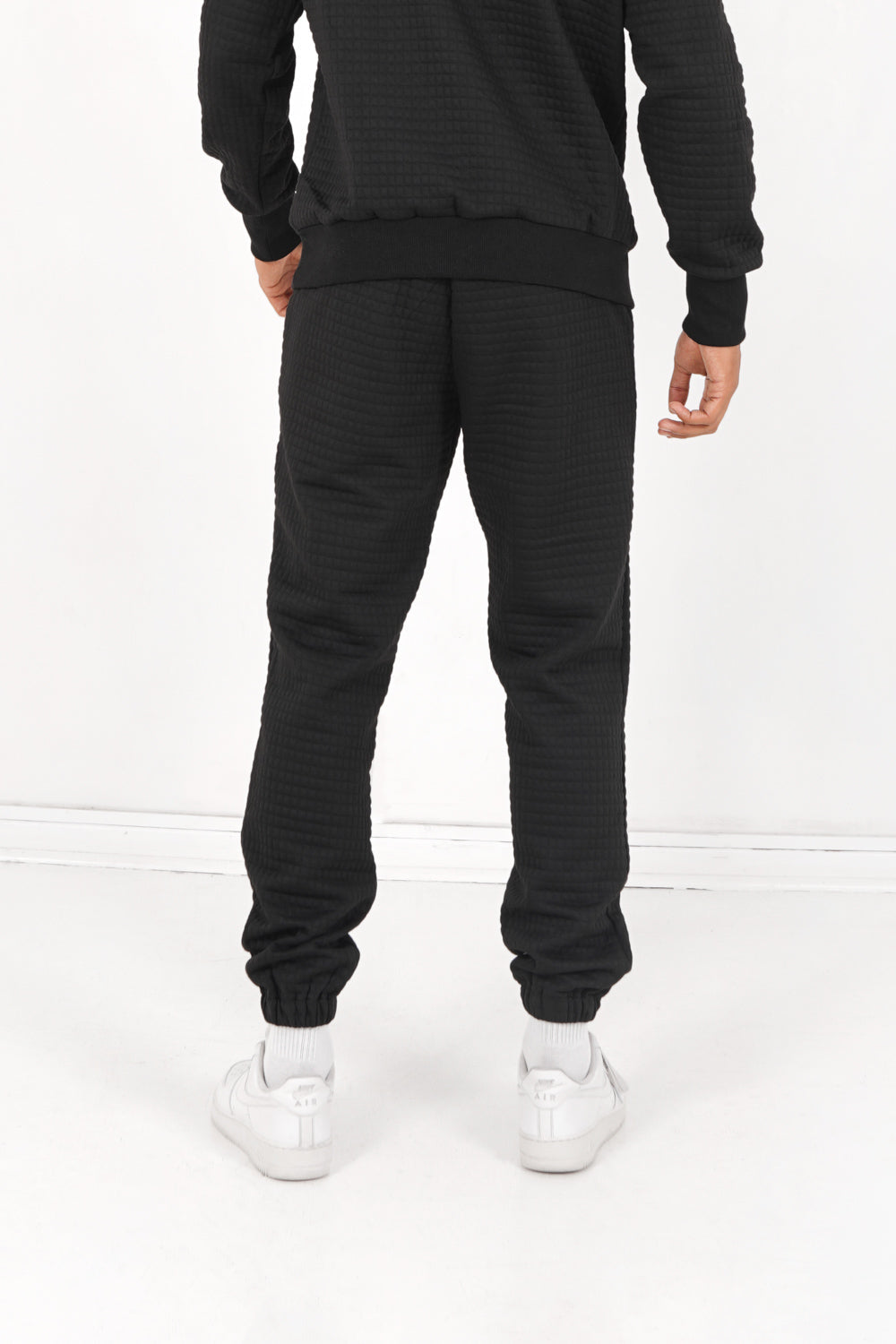 Sixth June - Jogging gaufré Noir