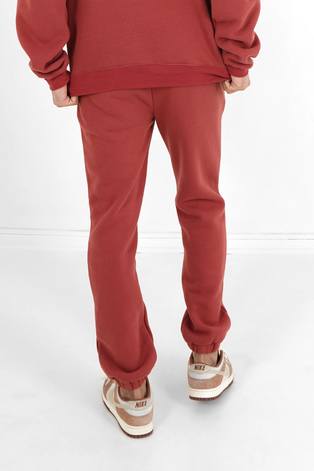 Sixth June - Jogging molletonné logo Rouge foncé