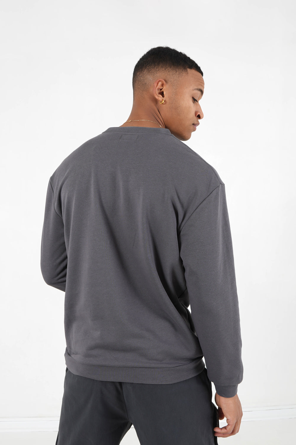 Sixth June - Sweatshirt broderies Gris foncé