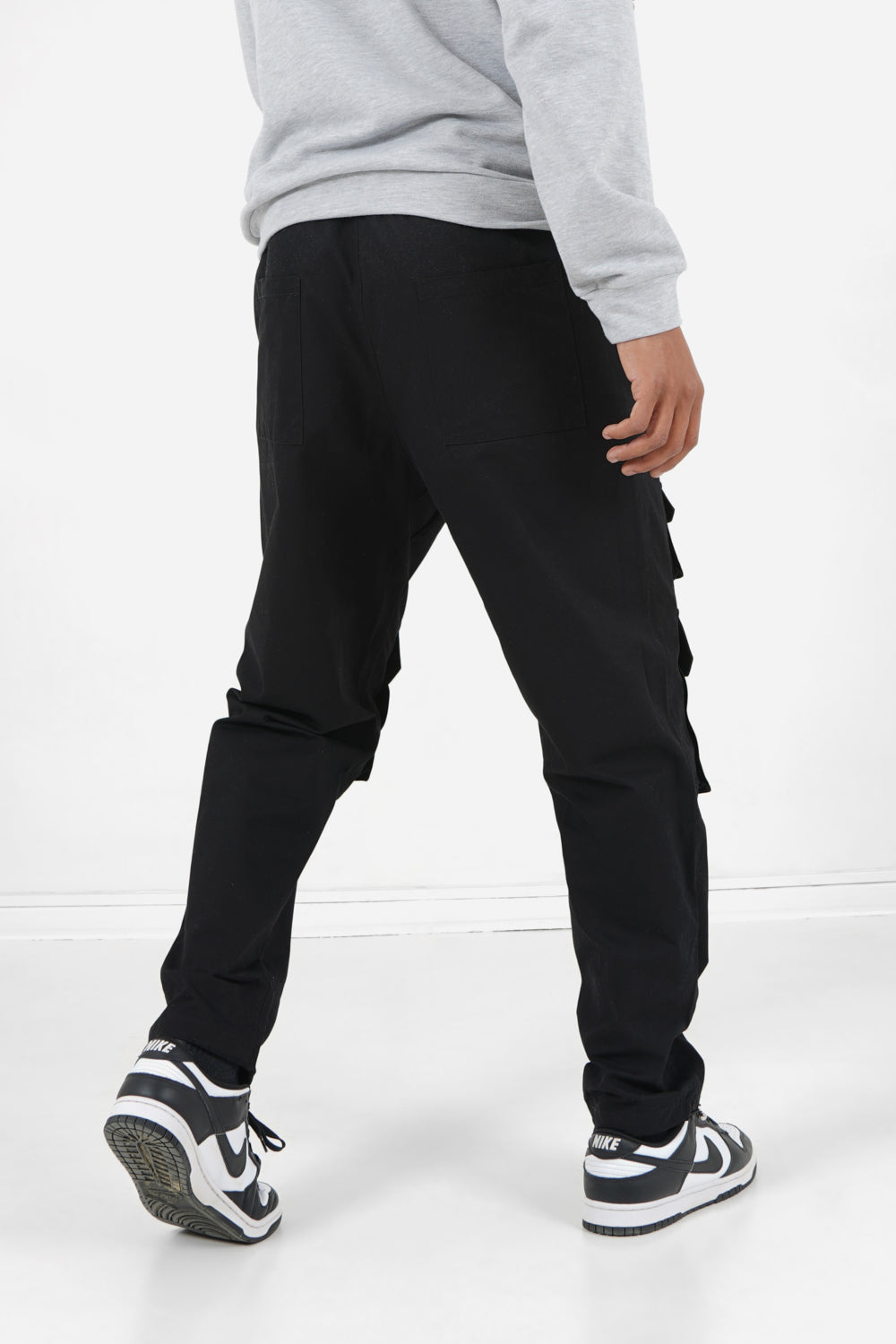 Sixth June - Pantalon poches cargo code barres Noir