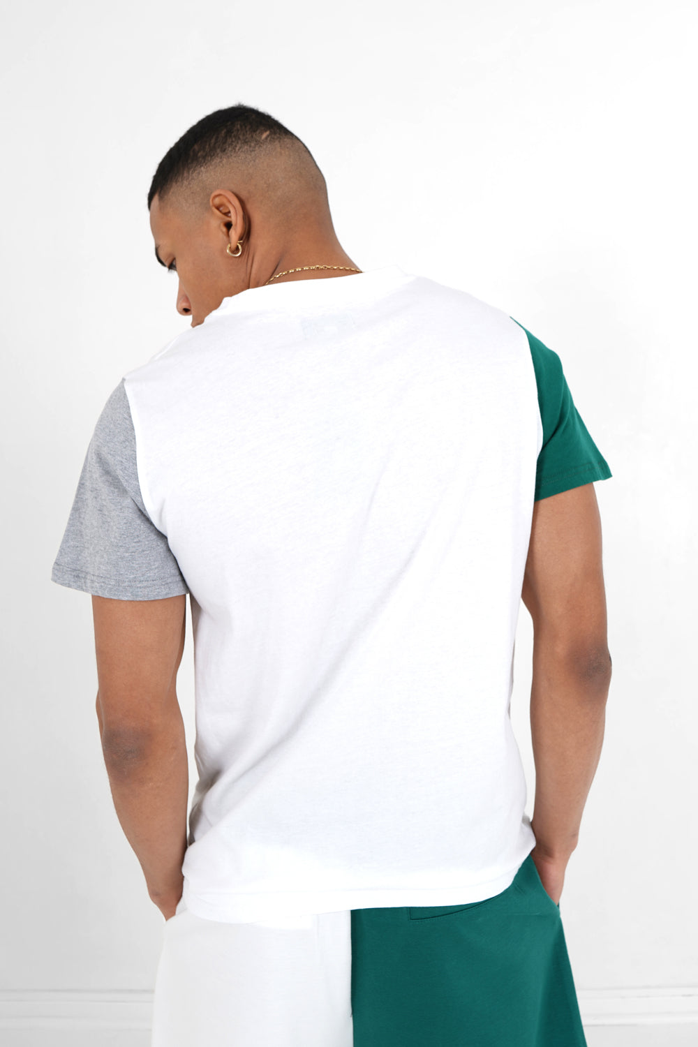 Sixth June - T-shirt tricolore imprimé Blanc