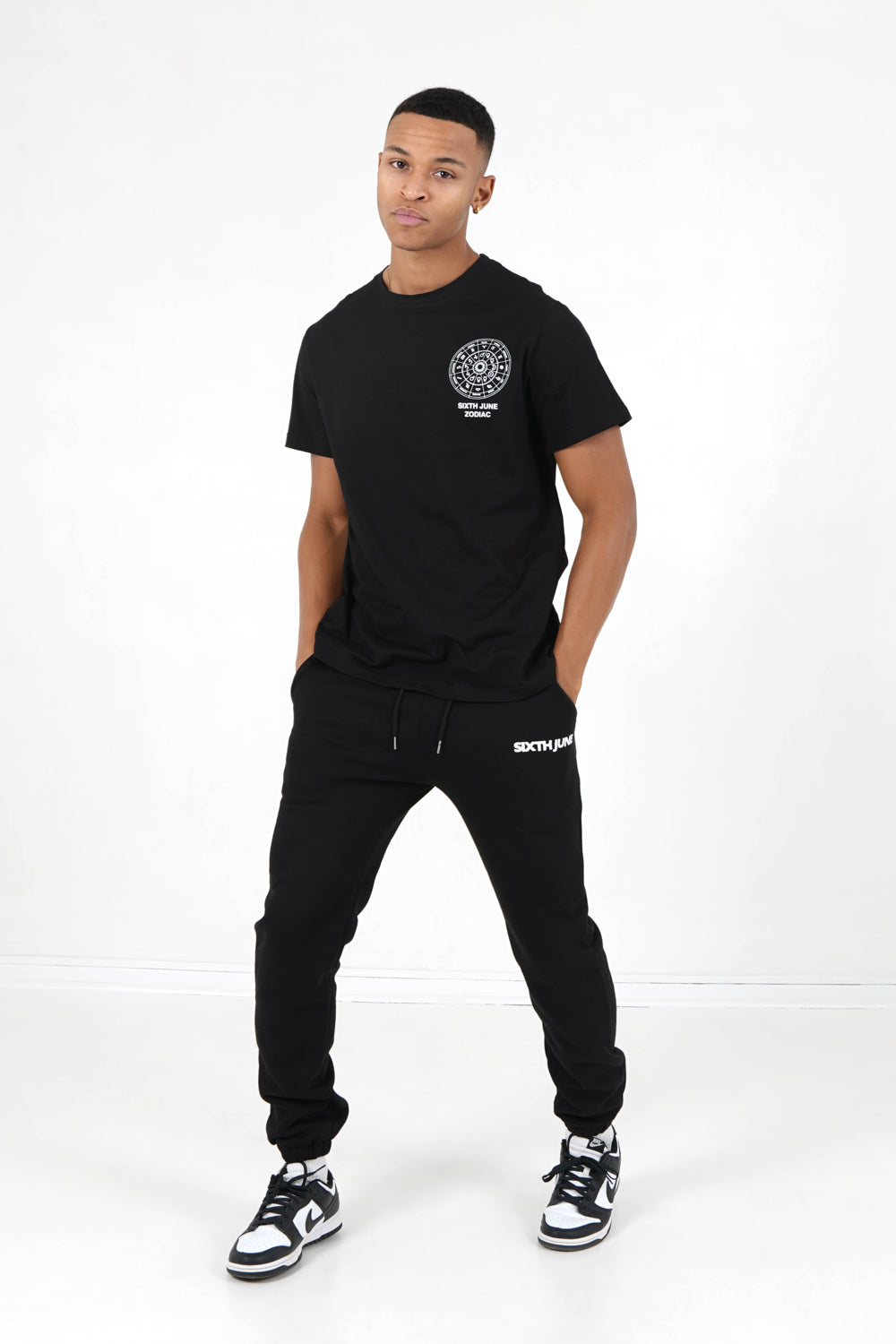 Sixth June - T-shirt manches courtes signes zodiaque Noir