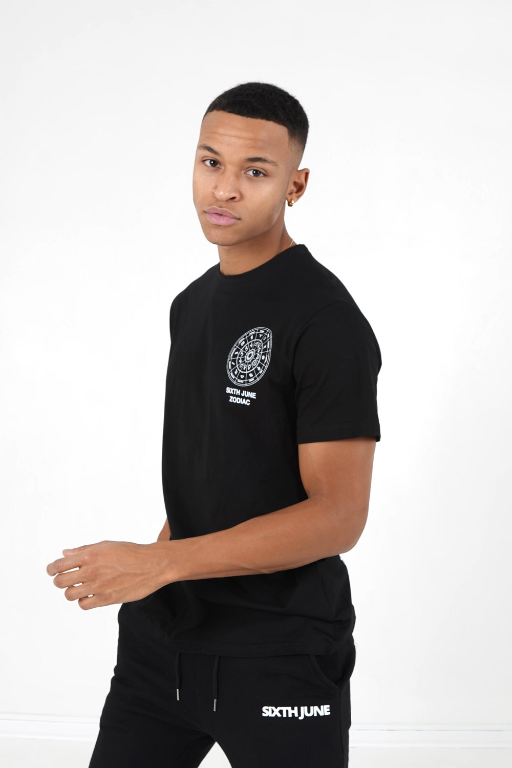 Sixth June - T-shirt manches courtes signes zodiaque Noir