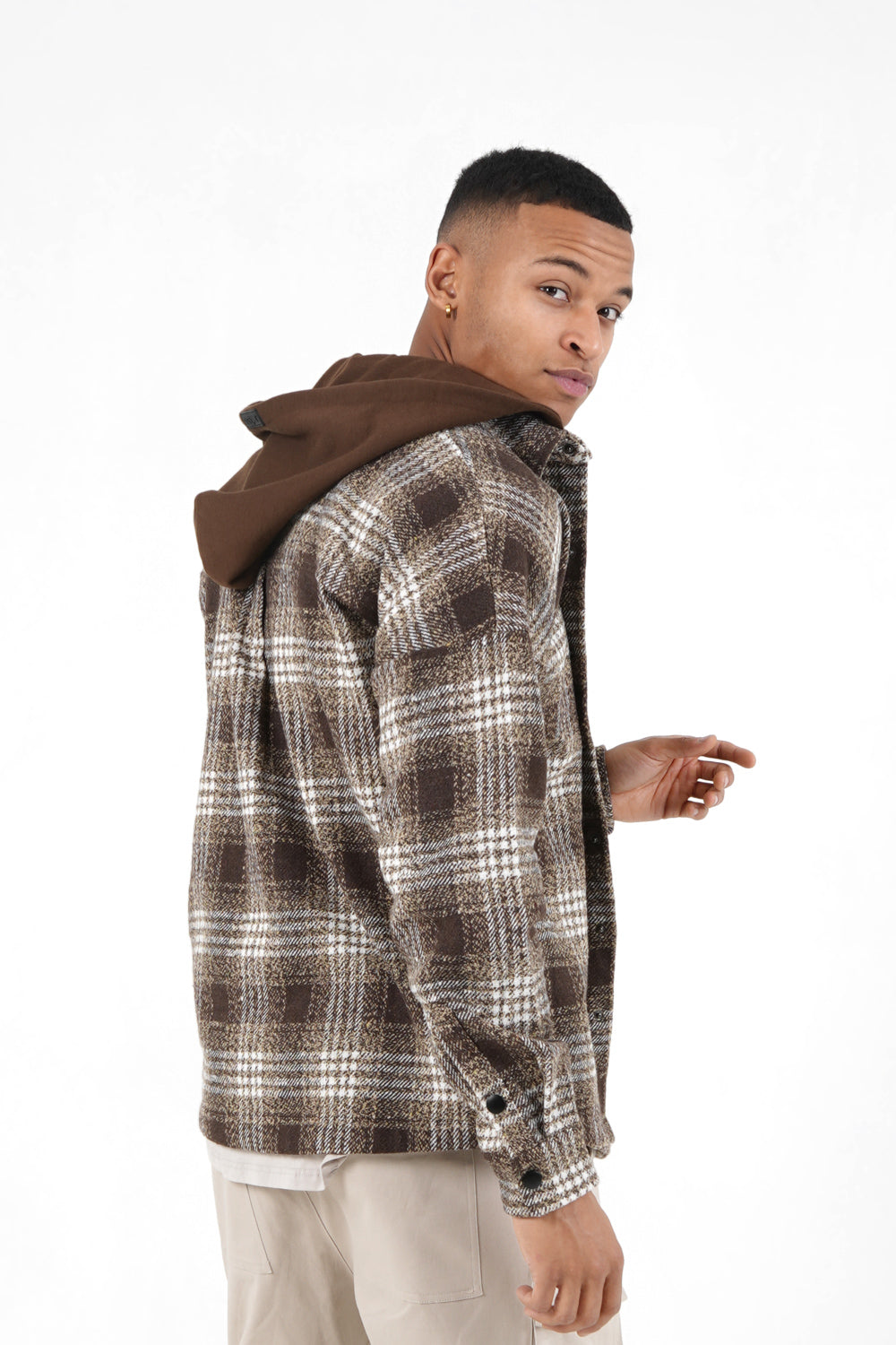 Sixth June - Surchemise tartan Marron