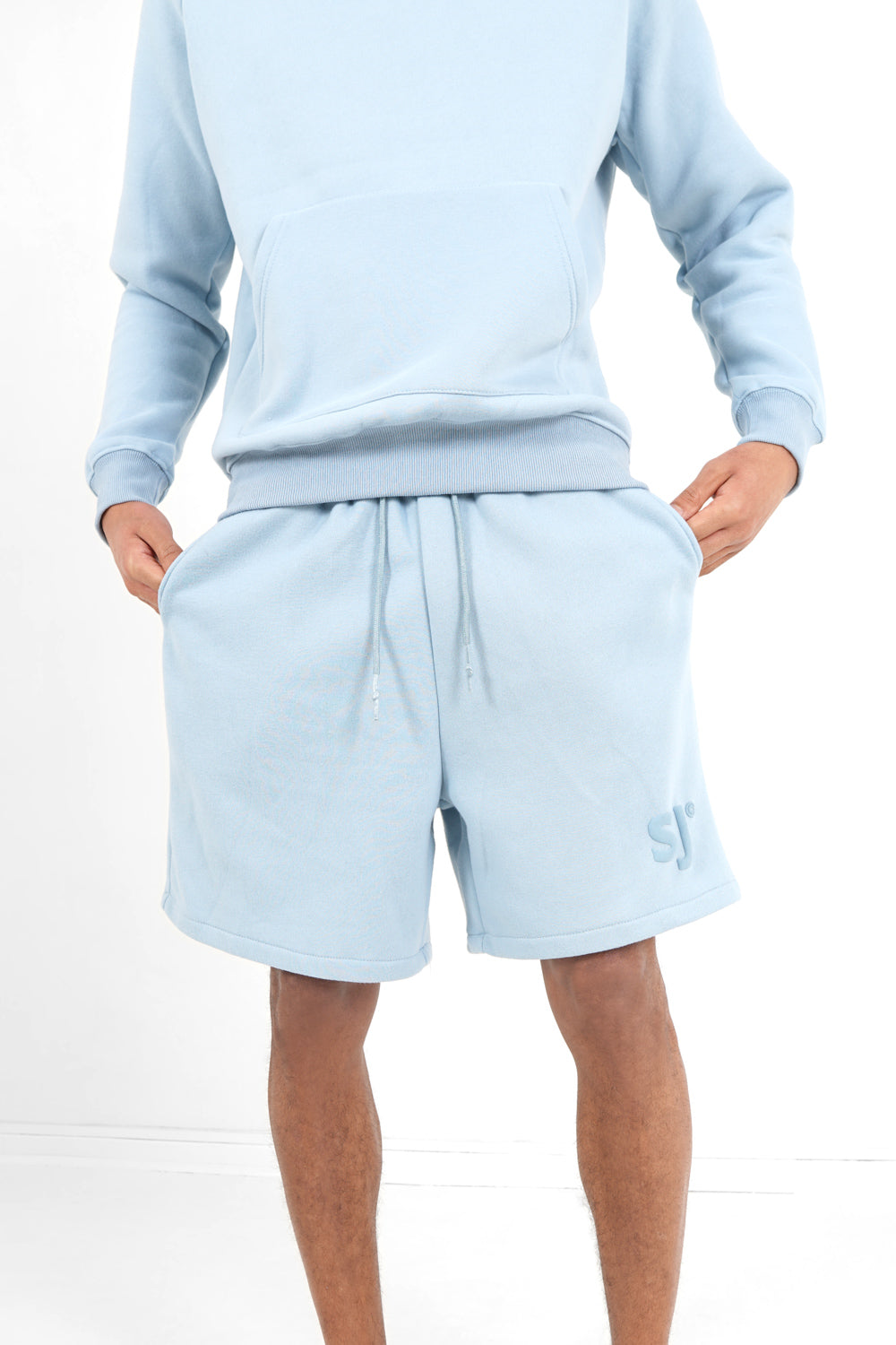 Sixth June - Short imprimé SJ Bleu