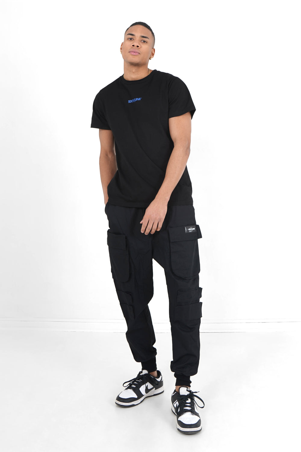 Sixth June - T-shirt regard imprimé Noir