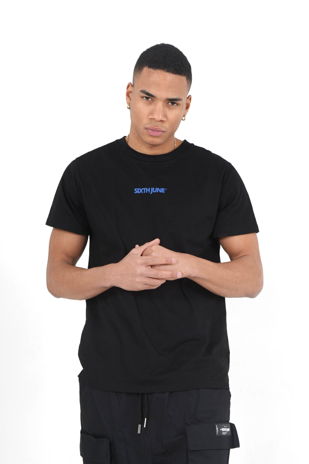 Sixth June - T-shirt regard imprimé Noir