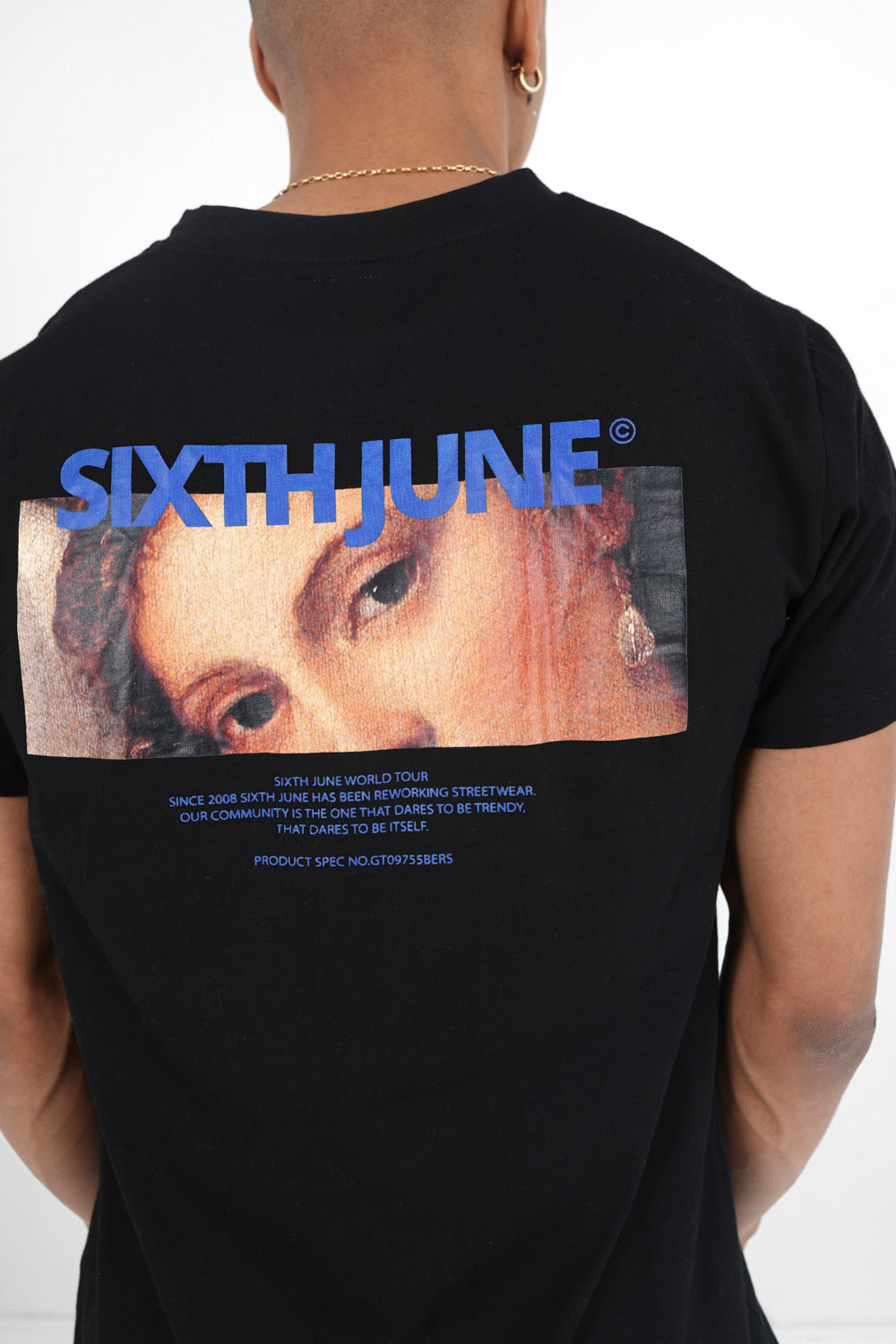 Sixth June - T-shirt regard imprimé Noir