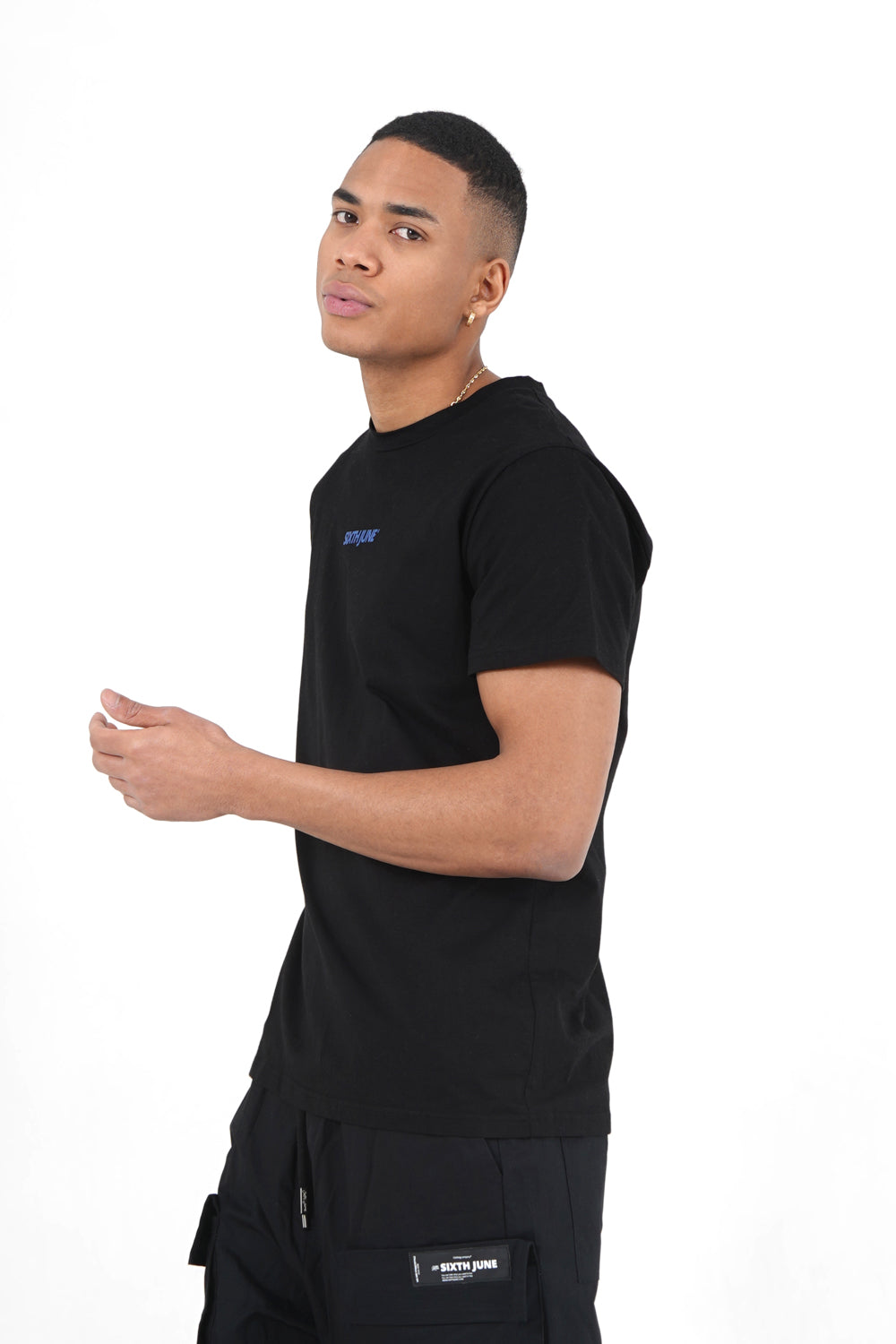 Sixth June - T-shirt regard imprimé Noir