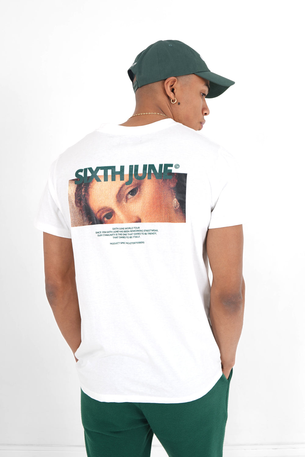 Sixth June - T-shirt regard imprimé Blanc