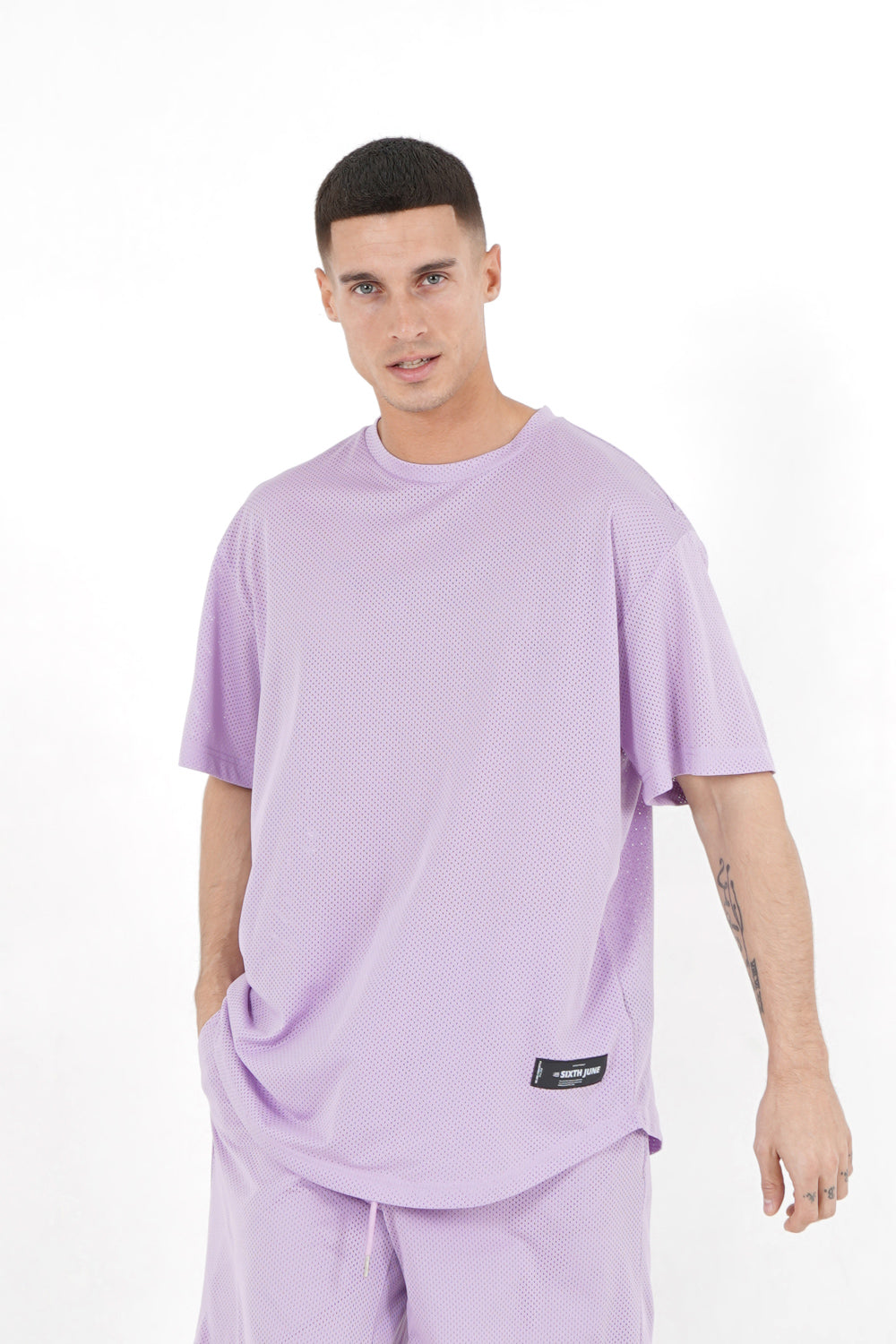 Sixth June - Maillot mesh logo Violet