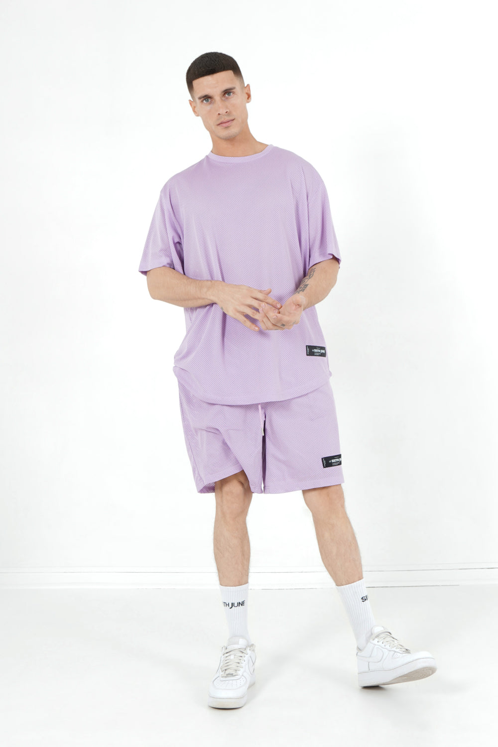 Sixth June - Maillot mesh logo Violet