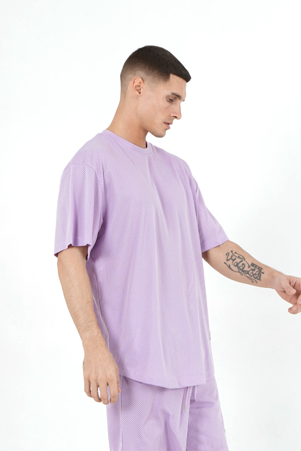 Sixth June - Maillot mesh logo Violet