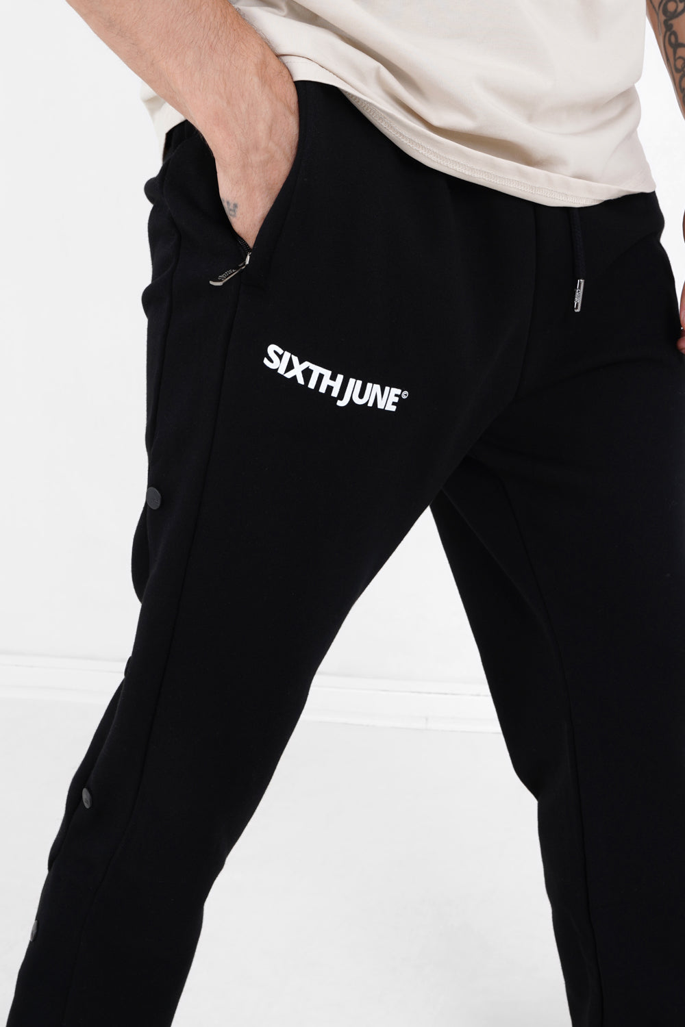 Sixth June - Pantalon jogging boutons Noir