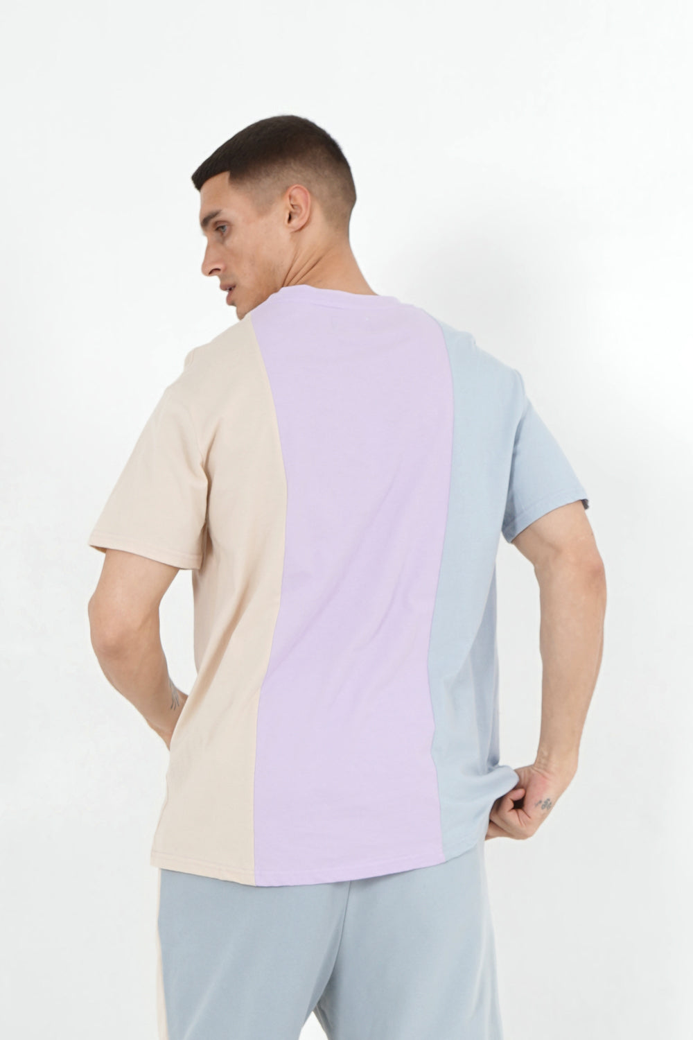 Sixth June - T-shirt tricolore logo Multicolore