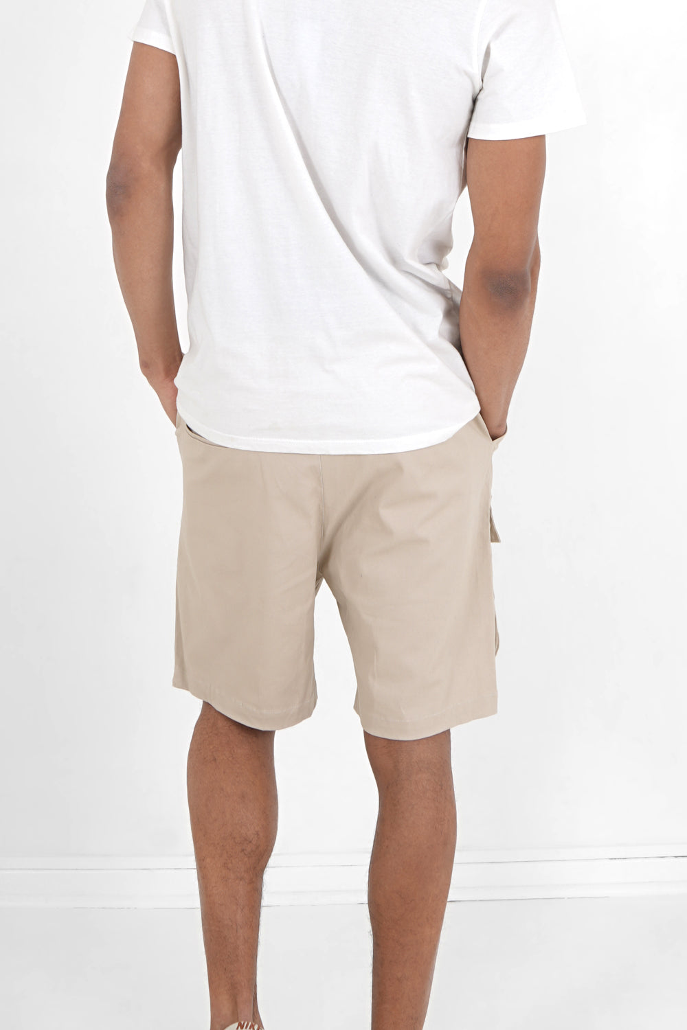 Sixth June - Short utilitaire logo Beige