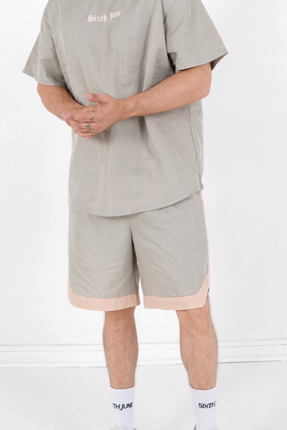 Sixth June - Short oversize gothique Vert clair