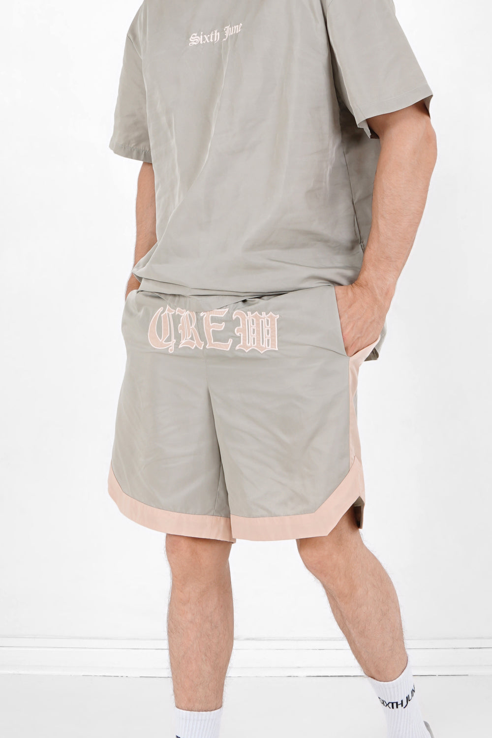 Sixth June - Short oversize gothique Vert clair