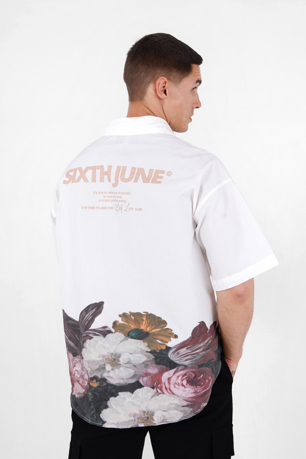 Sixth June - Chemise imprimée fleurs Blanc