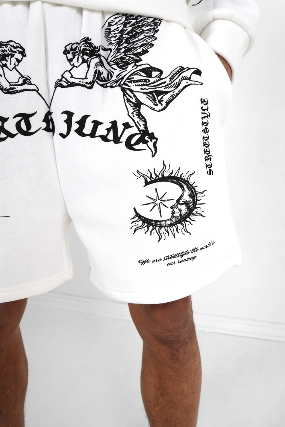 Sixth June - Short imprimé Tarot Blanc