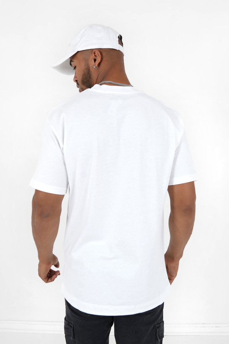 Sixth June - T-shirt logo brodé Blanc