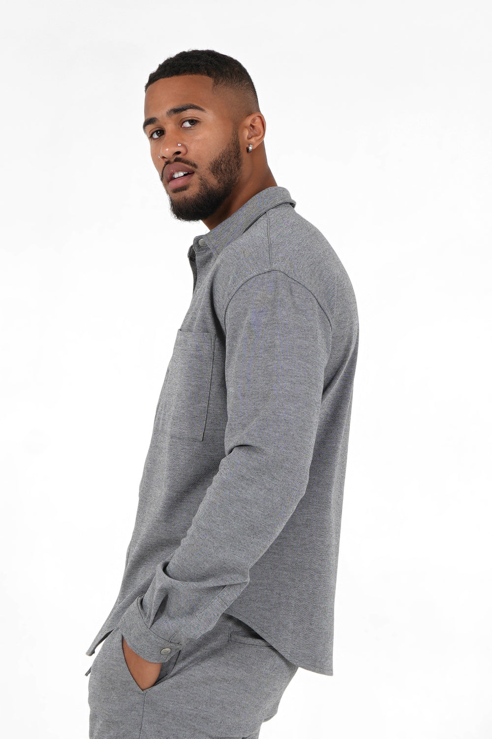 Sixth June - Chemise manches longues Gris