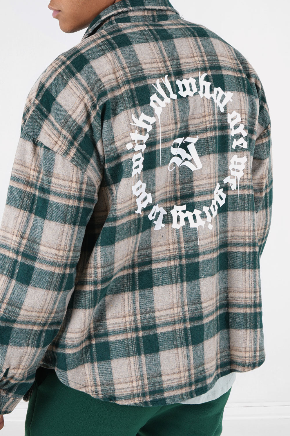 Sixth June - Chemise tartan polaire Vert