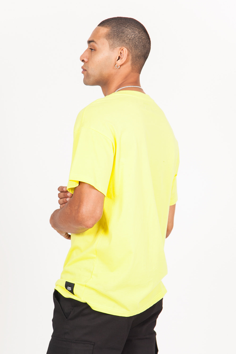 Sixth June - T-Shirt oversize Propaganda néon vert