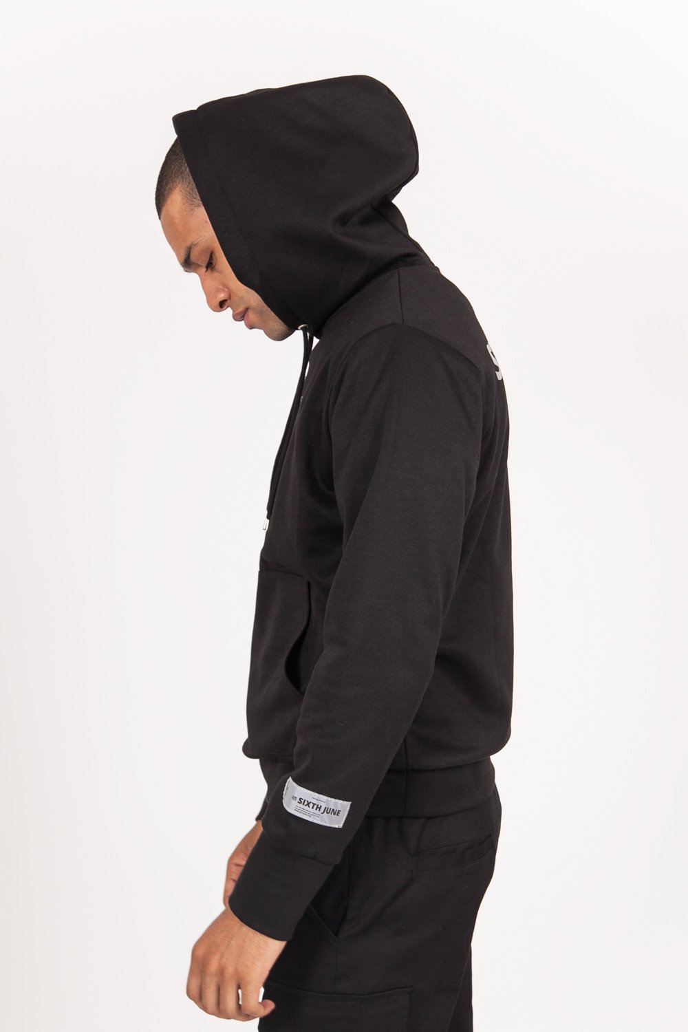 Sixth June - Sweat capuche aluminum noir