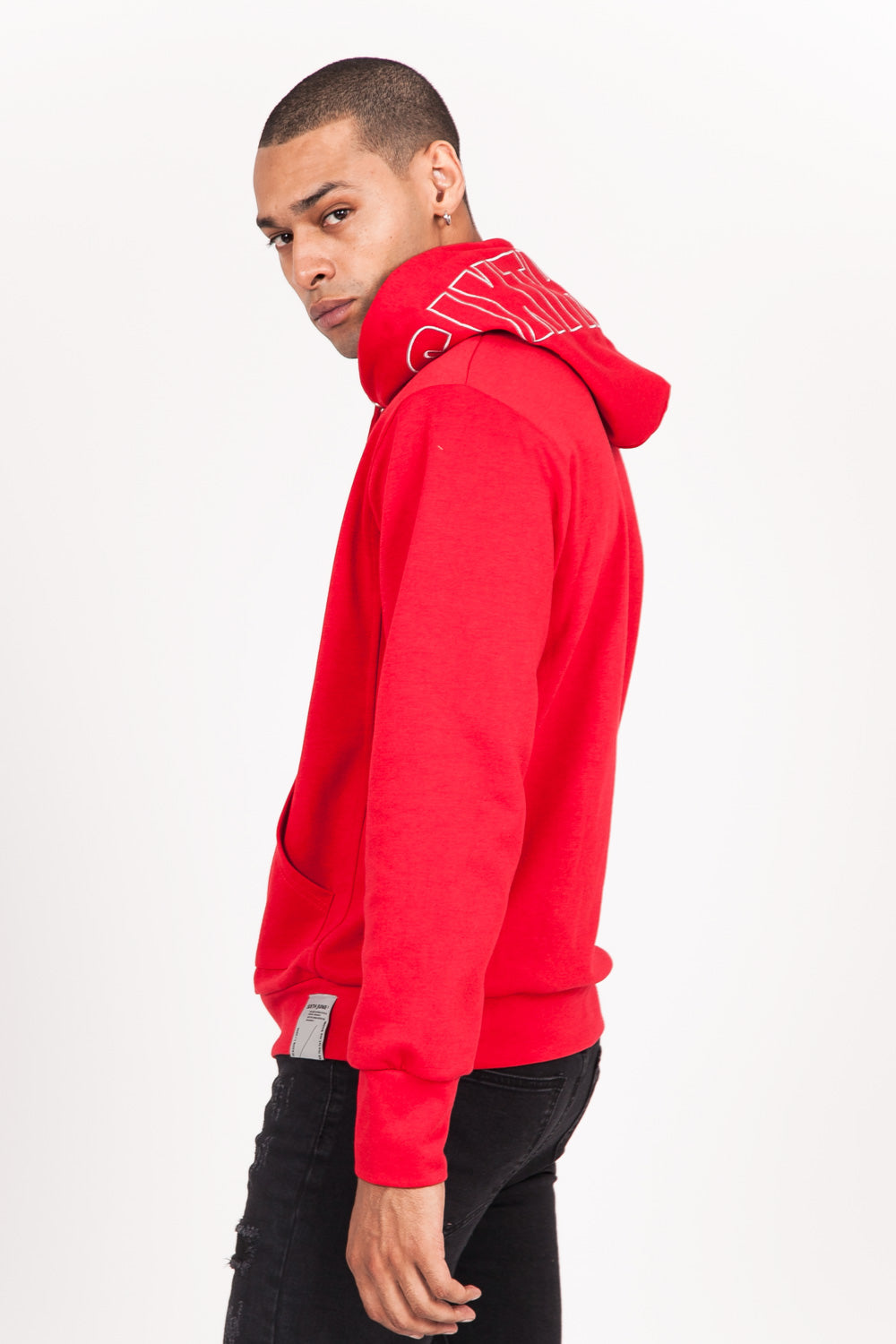 Sixth June - Sweat capuche broderie logo rouge