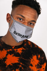 Sixth June - Masque réfléchissant logo Sixth June gris