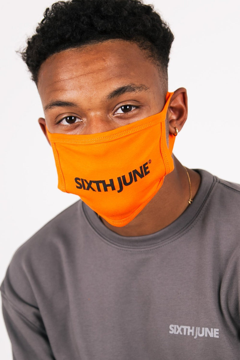 Sixth June - Masque logo Sixth June orange