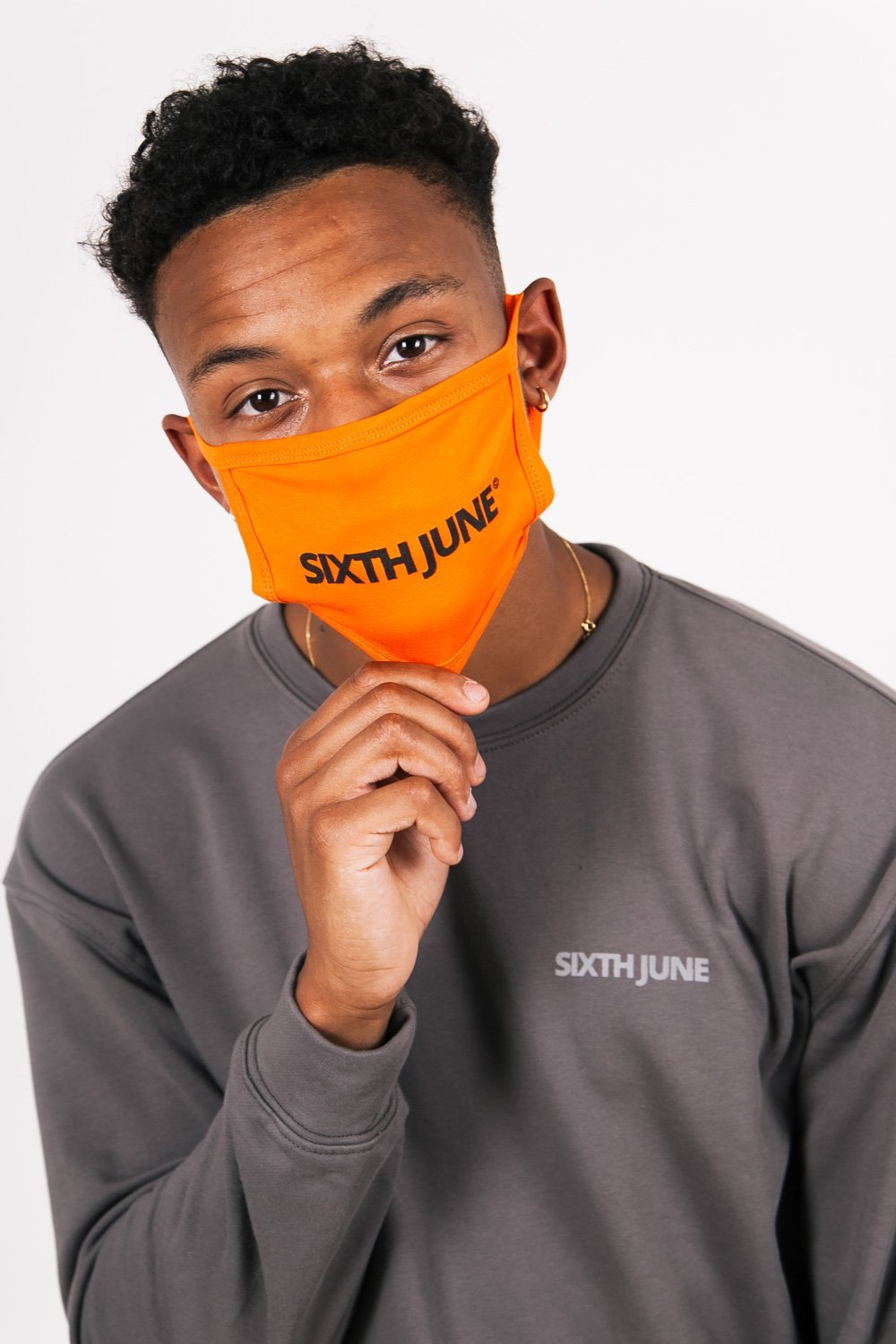 Sixth June - Masque logo Sixth June orange