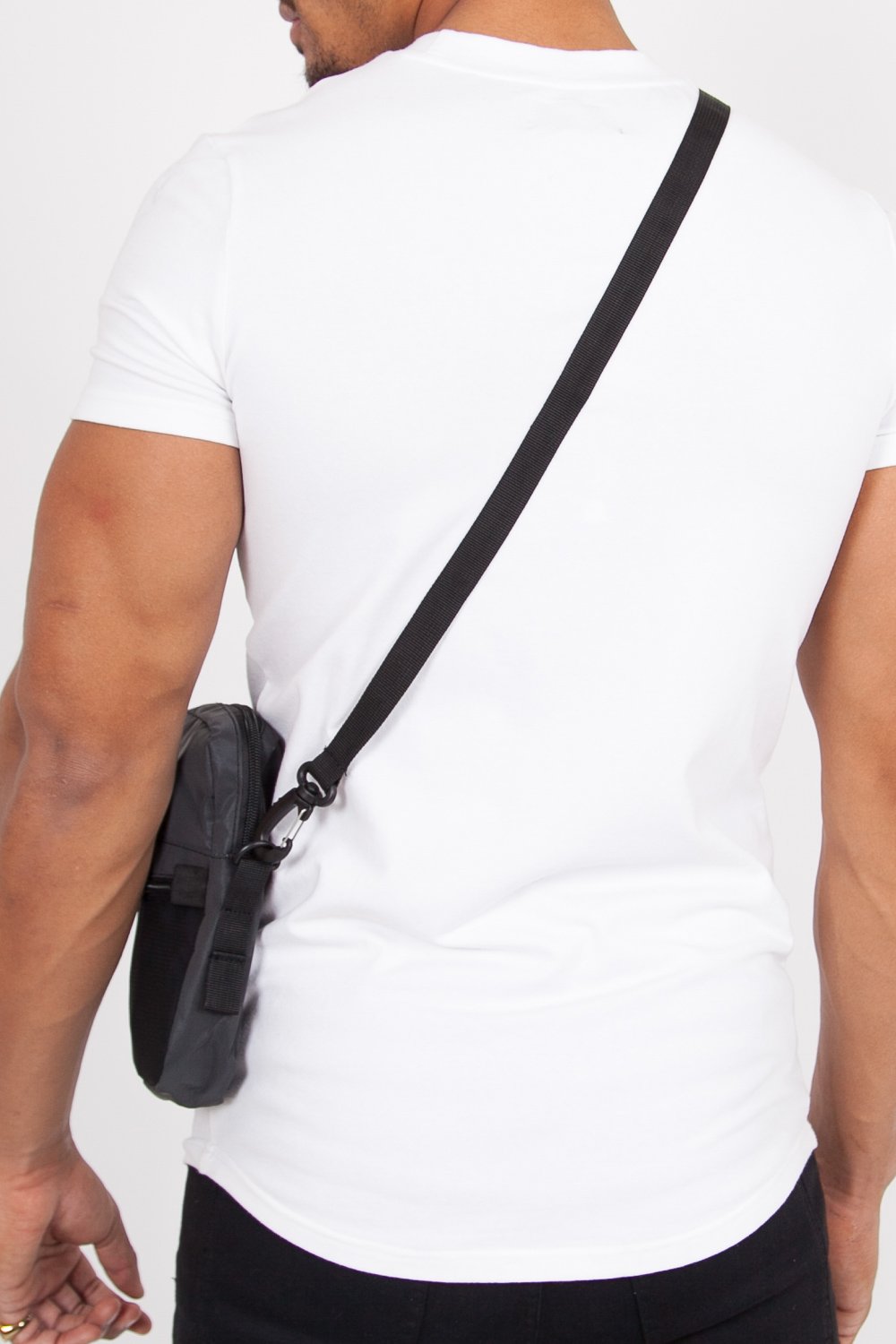 Sixth June - Sacoche multi-poches réfléchissant noir