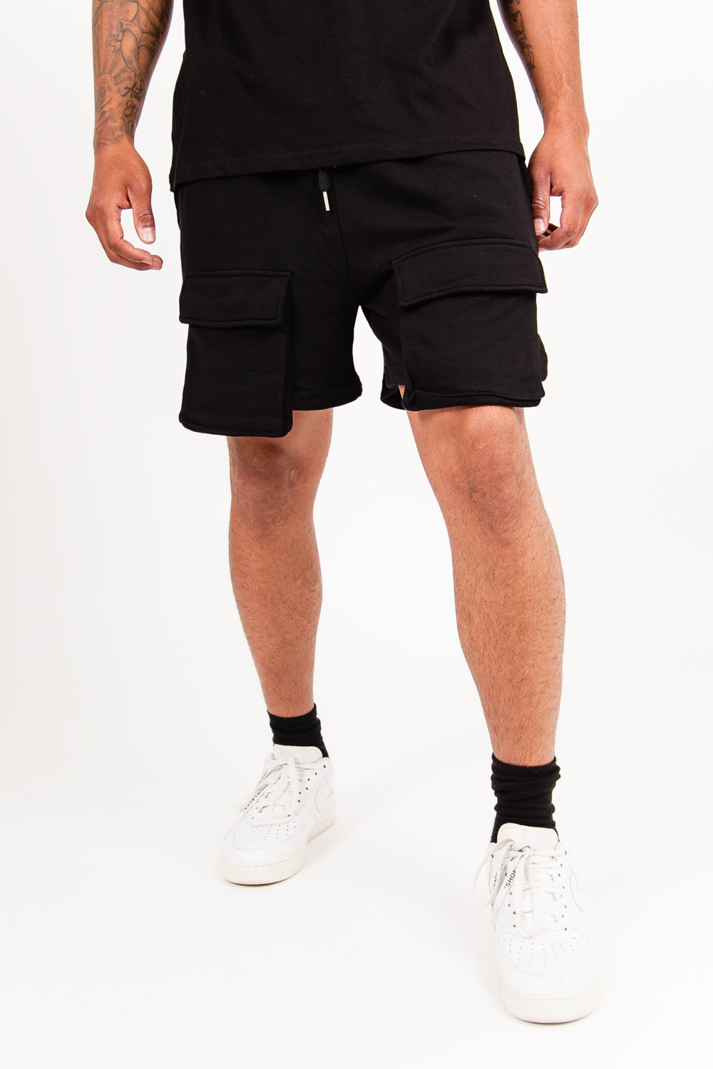 Sixth June - Short coton poche cargo noir